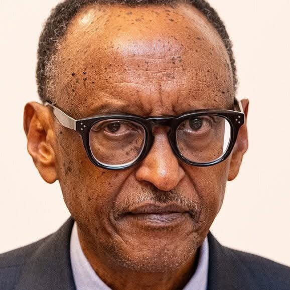 President Kagame’s face with face warts.