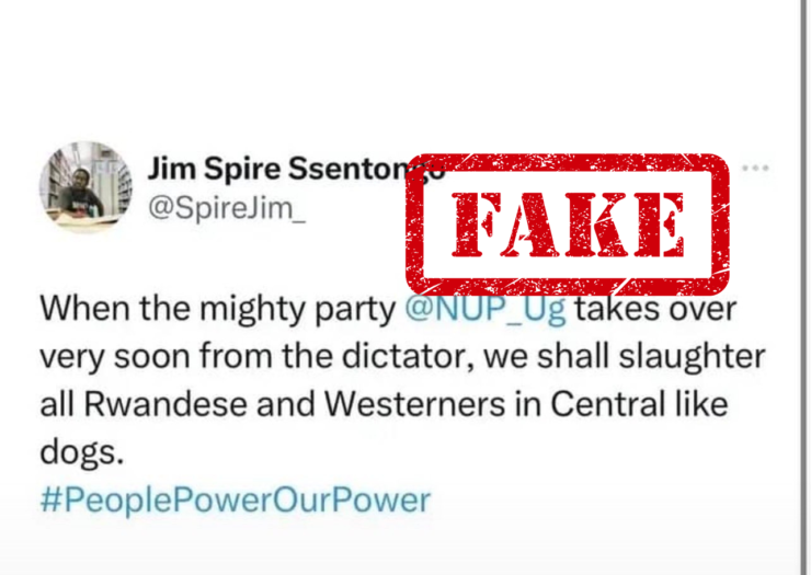 Fake Jim Spire Tweet