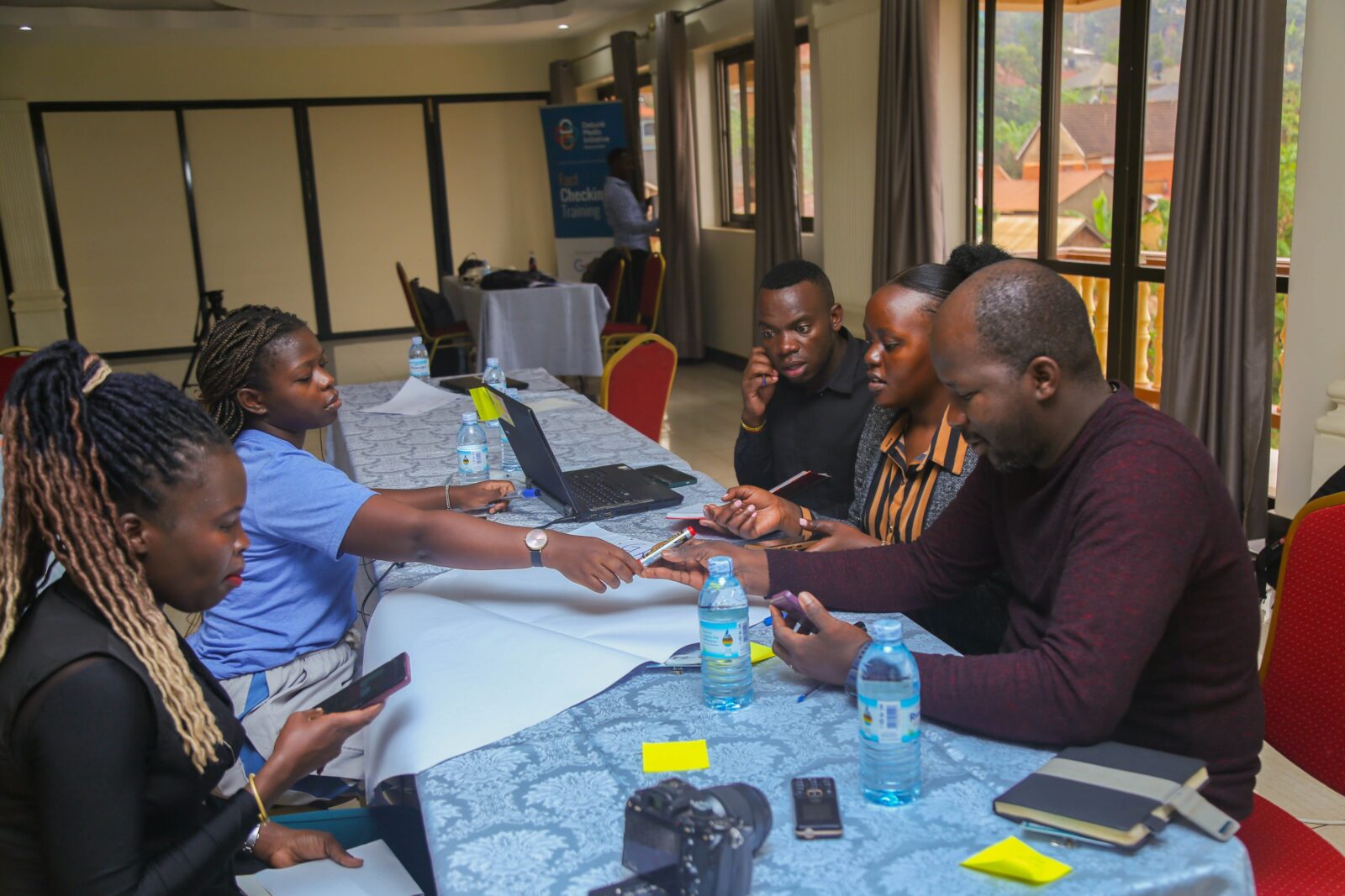 Uganda journalists fact checking training