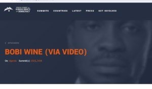 Kyagulany's Participation at the summit