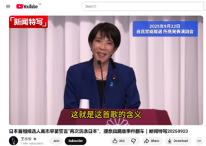 The original press conference video includes a visible date on screen