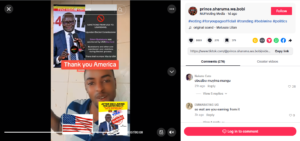 The video presents this claim as a confirmed fact and suggests that the sanctions have already been imposed.