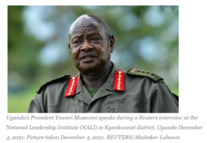A second reverse image search revealed that the photo of President Museveni dates back to December 2021