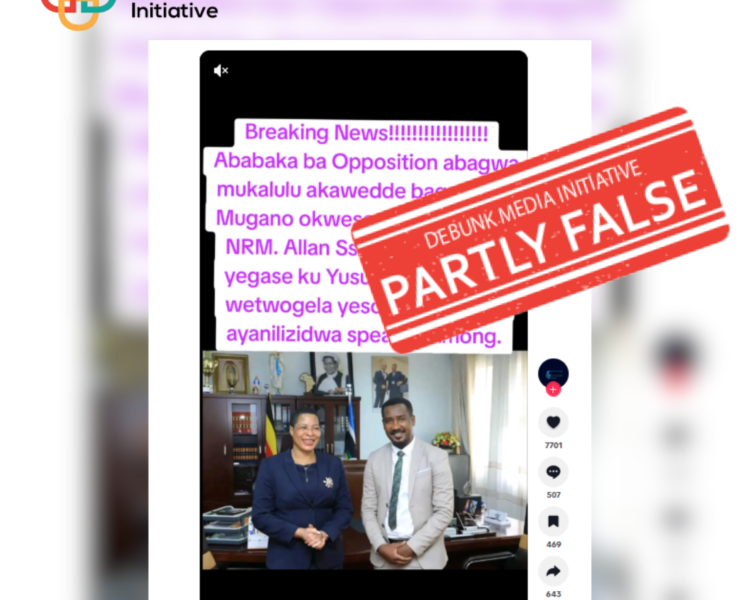 TikTok Claim That Allan Ssewanyana Has Joined NRM and Was Welcomed by Speaker Among