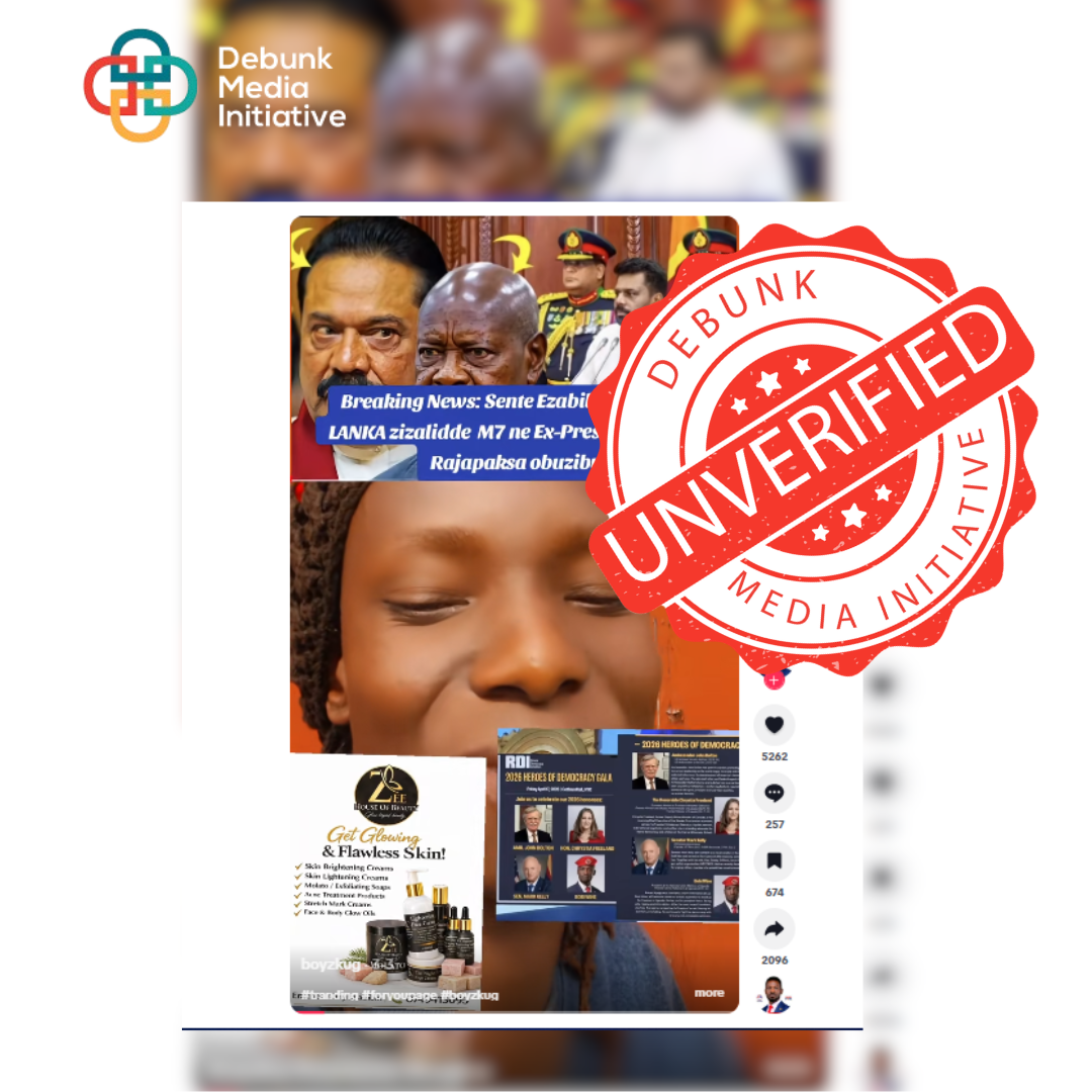 Viral TikTok Claim That Money Stolen From Sri Lanka Has Caused Problems for Museveni and Ex-President Rajapaksa